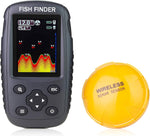 Venterior Portable Rechargeable Fish Finder with Water Temperature Sensor