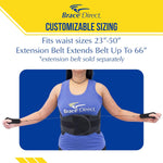 BraceAlign VertebrAlign Back Brace - Medical Grade Lumbar Support (L0650/L0637)