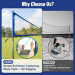 VSSAL Heavy-Duty Outdoor Volleyball Net - Professional Grade Portable Net System