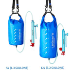 LifeStraw Mission Gravity-Fed Water Purification Hydration & Filtration System