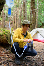 Platypus Quickdraw Ultralight Backpacking Hydration & Filtration Gravity Filter