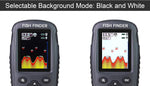 Venterior Portable Rechargeable Fish Finder with Water Temperature Sensor