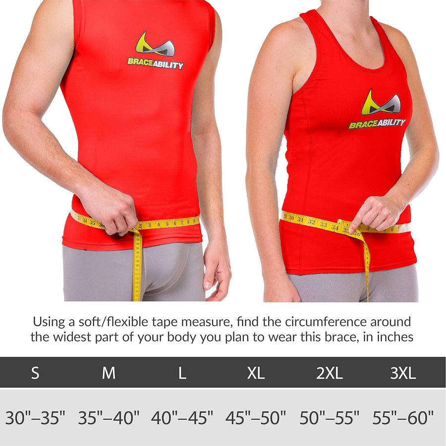 SPINE Sport Back Brace - Athletic Lumbar Support for Exercise & Workouts