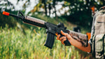 Game Face GFR37 Spring-Powered Airsoft Rifle - Mil-Style Tactical Gun