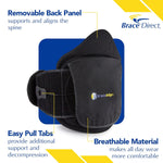 BraceAlign VertebrAlign Back Brace - Medical Grade Lumbar Support (L0650/L0637)