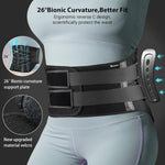 Bracepost 360° Support Back Brace - Breathable Adjustable Lumbar Belt for Herniated Disc