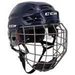 CCM Tacks 310 Hockey Helmet Combo - Large / Navy
