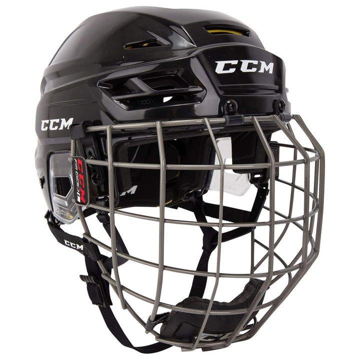 CCM Tacks 310 Hockey Helmet Combo - Small / Black