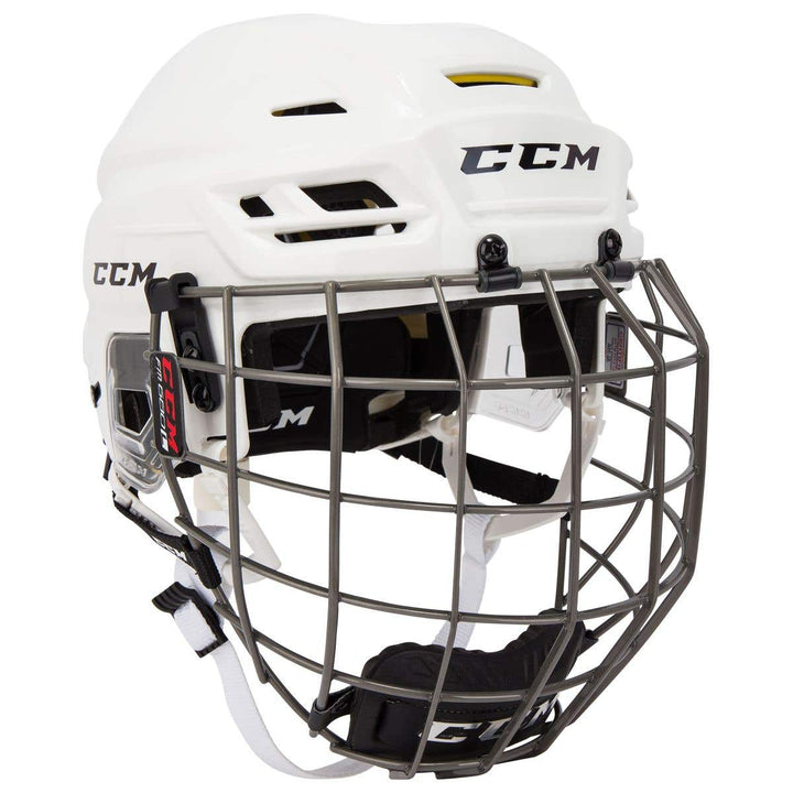 CCM Tacks 310 Hockey Helmet Combo - Small / White