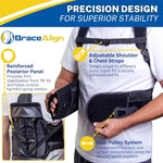 Brace Align ComfortCore TLSO Back Brace - Premium Thoracic Lumbar Support