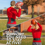 SPINE Sport Back Brace - Athletic Lumbar Support for Exercise & Workouts