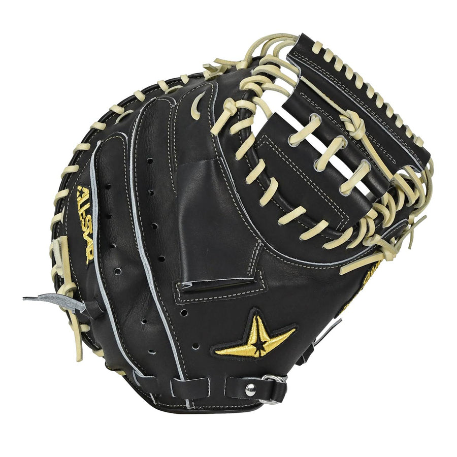 All-Star Pro-Elite Japan ASTCM3000-J1 Black/Camel 34"-RHT Catcher Mitt - image 1
