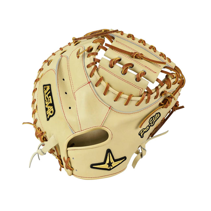 All-Star Pro-Elite Japan ASTCM3000-J2 Camel 34"-RHT Catcher Mitt - image 1