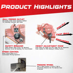Heater Sports Base Hit Baseball Pitching Machine - image 5