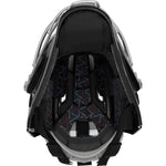 Rawlings Renegade Catchers Helmet JR Solid Black/Silver Baseball Helmet - image 3