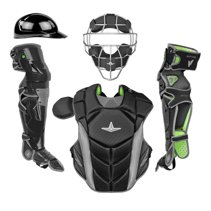 All-Star MVP Pro Adult Catching Kit w/Traditional Mask Catchers Gear - image 1