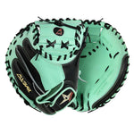All-Star Pro-Elite Black/Mint 34"-RHT Catcher Mitt - image 3
