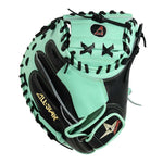 All-Star Pro-Elite Black/Mint 34"-RHT Catcher Mitt - image 1