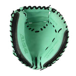 All-Star Pro-Elite Black/Mint 34"-RHT Catcher Mitt - image 2