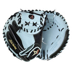All-Star Pro-Elite Black/Sky Blue 34"-RHT Catcher Mitt - image 3