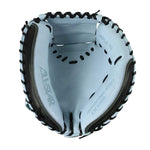 All-Star Pro-Elite Black/Sky Blue 34"-RHT Catcher Mitt - image 2
