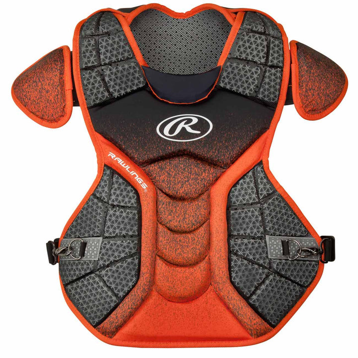 Rawlings Velo Adult 17" Chest Pad - Green/White Chest Protector - image 1