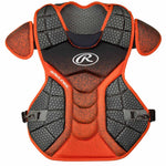 Rawlings Velo Adult 17" Chest Pad - Green/White Chest Protector - image 1