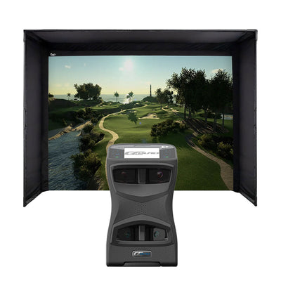 Foresight GCQuad Golf Launch Monitor - Pro enclosure golf simulator package