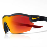 Nike Show X3 Elite L Matte Sequoia Orange Mirror Sports Sunglasses - image 5