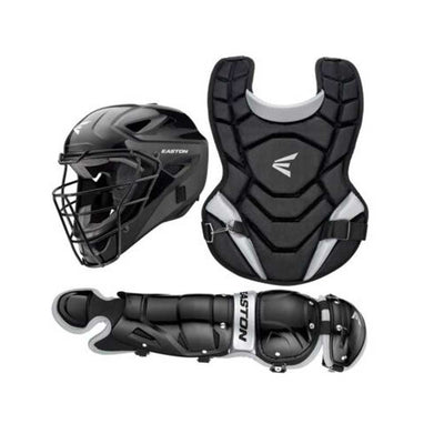 Easton Black Magic 2.0 Box Set Black/Silver-JR YOUTH Chest Protector - image 1