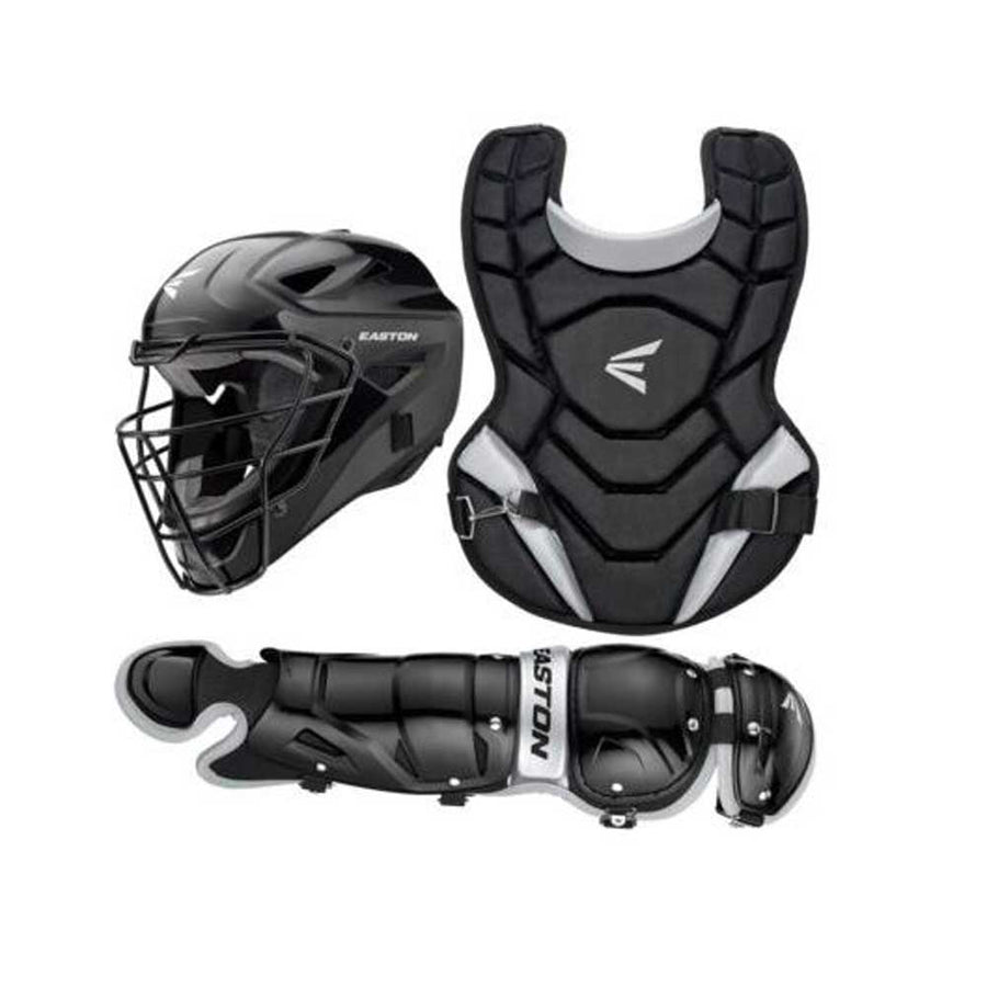 Easton Black Magic 2.0 Box Set Black/Silver-JR YOUTH Chest Protector - image 1