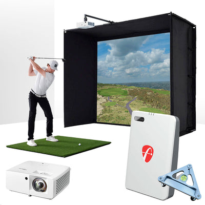 FlightScope Mevo Gen2 - ESSENTIALS golf simulator package
