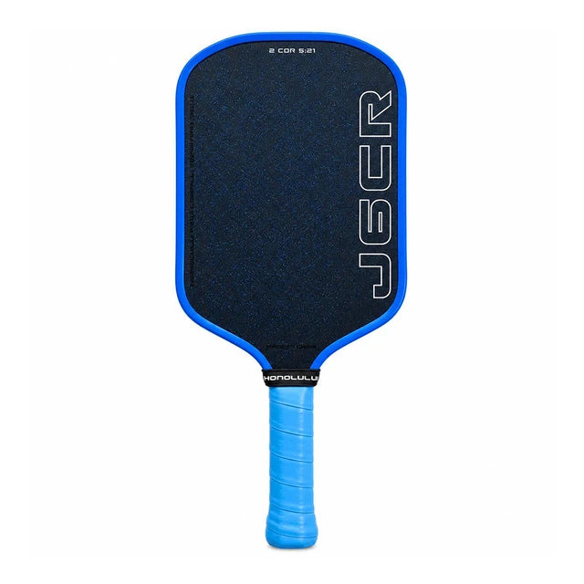 Honolulu J6CR Crystal Blue™ Endurance Surface™ Pickleball Paddle - pickleball paddle