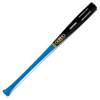 KR3 Northern Maple C271 Torpedo Mayan Blue/Black Baseball Bat - image 1