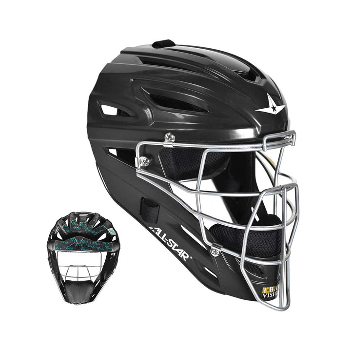 All-Star Ultra Cool MVP2400 Adult Catchers Helmet Baseball Helmet - image 1