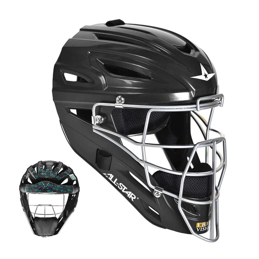 All-Star Ultra Cool MVP2410 Youth Catchers Helmet Baseball Helmet - image 1