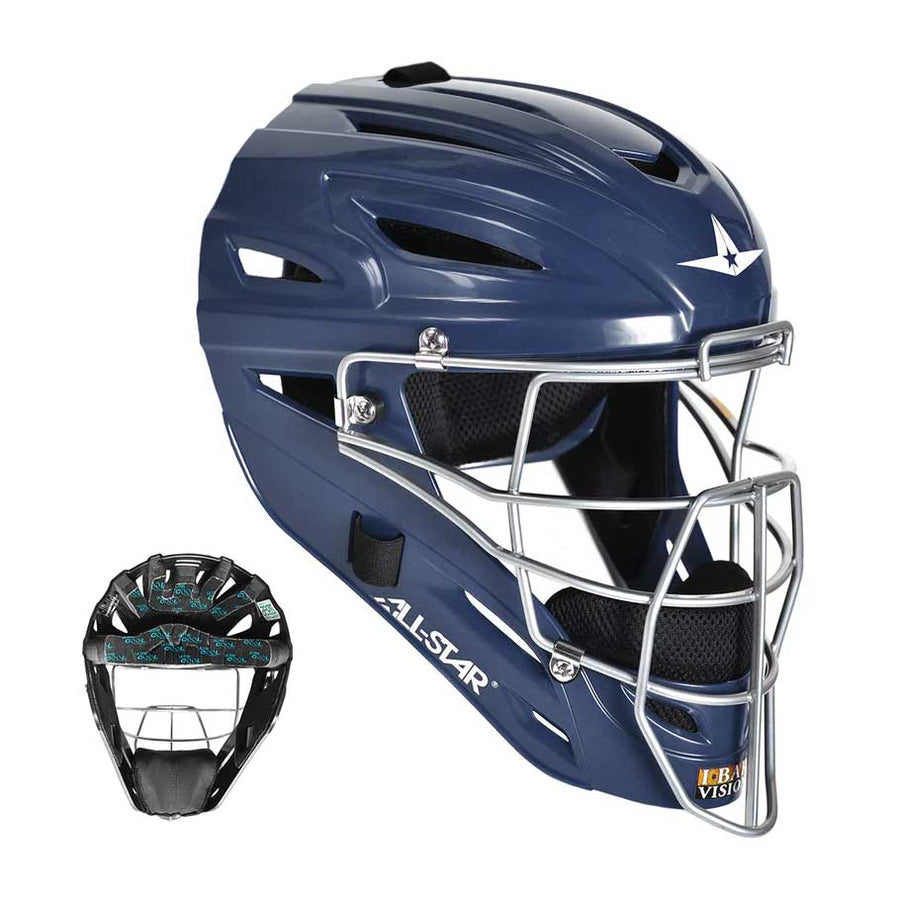 All-Star Ultra Cool MVP2410 Youth Catchers Helmet Baseball Helmet - image 2