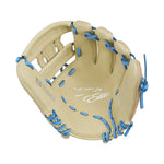 Nike Vapor Elite Snake Eyes Web Light Cream/Valor Blue 11.5"-RHT Baseball Glove - image 2