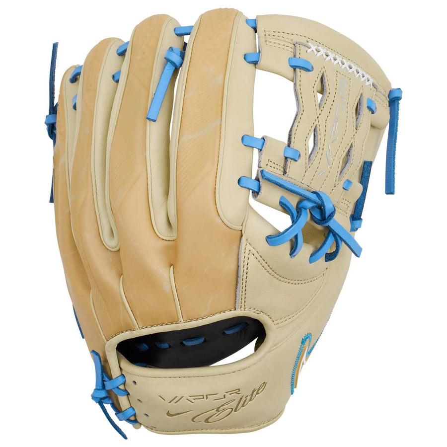 Nike Vapor Elite Snake Eyes Web Light Cream/Valor Blue 11.5"-RHT Baseball Glove - image 1