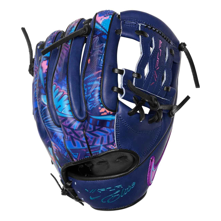 Nike Vapor Elite Snake Eyes Blue Void/Black/Hyper Violet 11.5"-RHT Baseball Glove - image 1