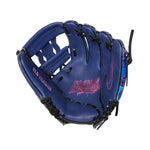 Nike Vapor Elite Snake Eyes Blue Void/Black/Hyper Violet 11.5"-RHT Baseball Glove - image 2