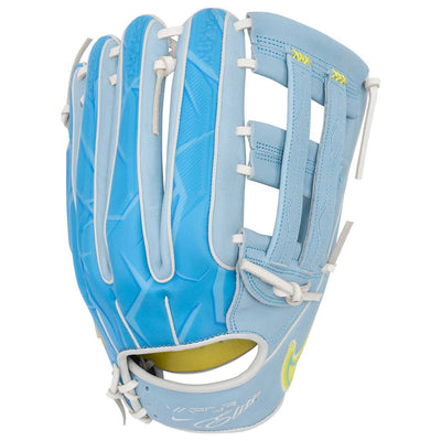 Nike Vapor Elite Acuna H-Web Valor Blue/Optic Yellow 12.75"-RHT Baseball Glove - image 1