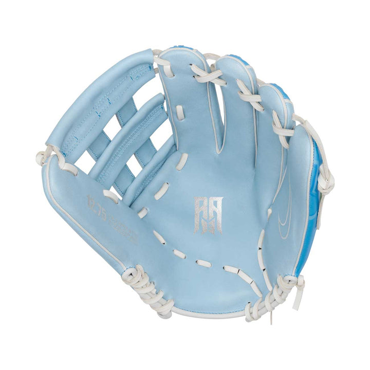 Nike Vapor Elite Acuna H-Web Valor Blue/Optic Yellow 12.75"-RHT Baseball Glove - image 2