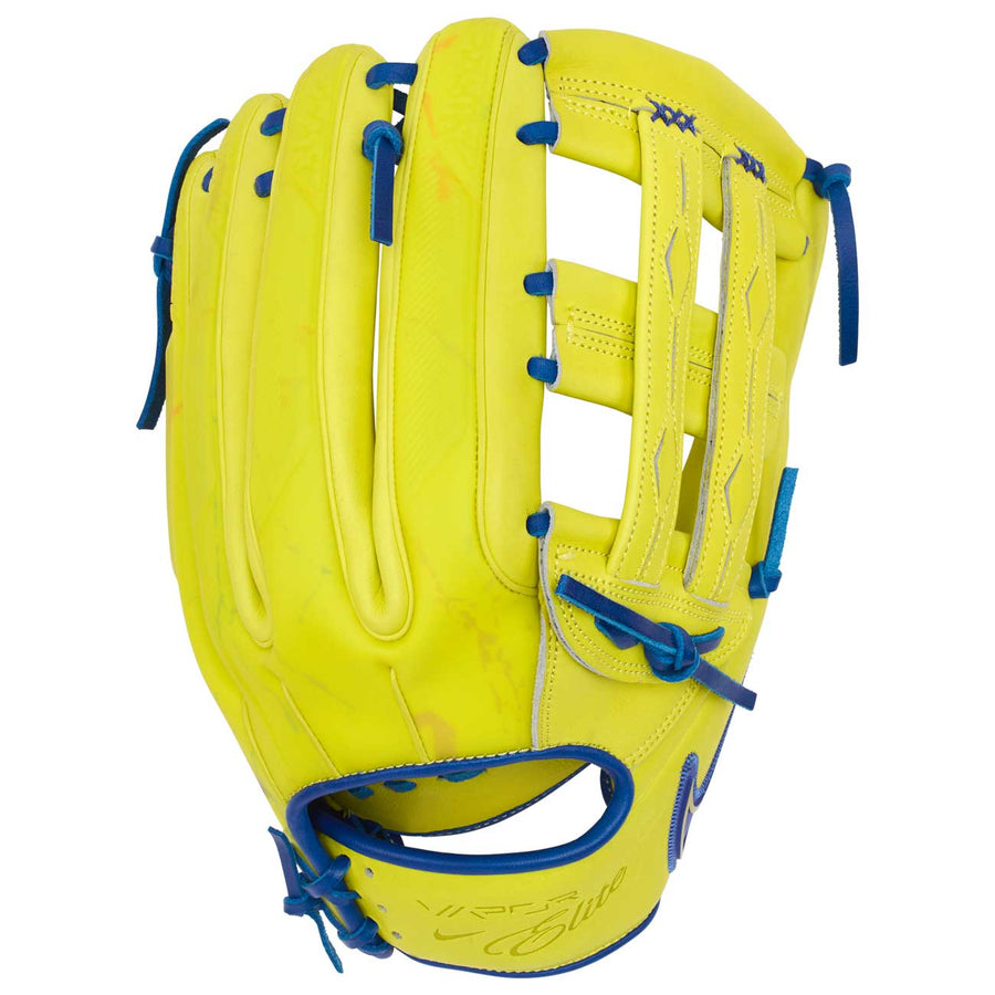 Nike Vapor Elite Acuna H-Web Optic Yellow/Hyper Blue 12.75"-RHT Baseball Glove - image 1