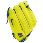 Nike Vapor Elite Acuna H-Web Optic Yellow/Hyper Blue 12.75"-RHT Baseball Glove - image 4