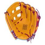 Nike Vapor Elite Acuna H-Web University Gold/Hyper Violet/Green Shock 12.75"-RHT Baseball Glove - image 2