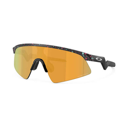 Oakley Resistor Sweep Matte Black Splatter w/Prizm 24K Sports Sunglasses - image 1