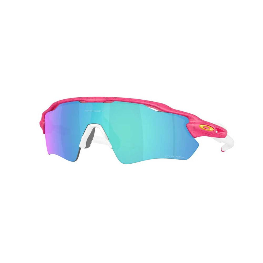 Oakley Radar EV Neon Pink Splatter w/Prizm Saphire Sports Sunglasses - image 1