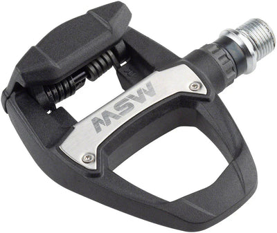 Judo Pedals - Single Side Road Clipless Composite 9/16" Black - bike pedals