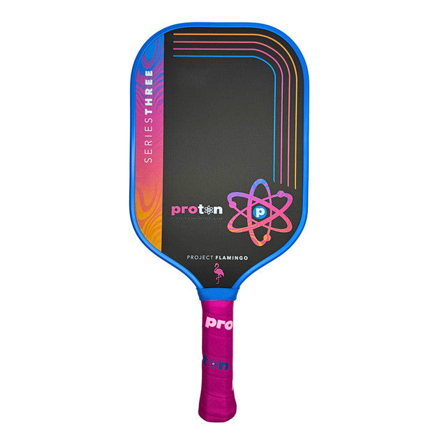 Proton Series Three Pickleball Paddle - Project Flamingo - pickleball paddle